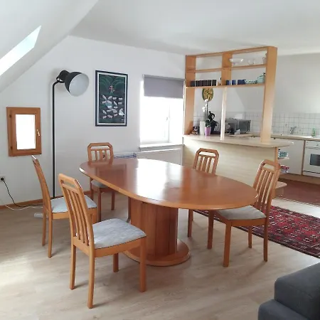 아파트 Altstadt Maisonette Gmunden Dg Mit Balkon Und Seeblick 그문덴