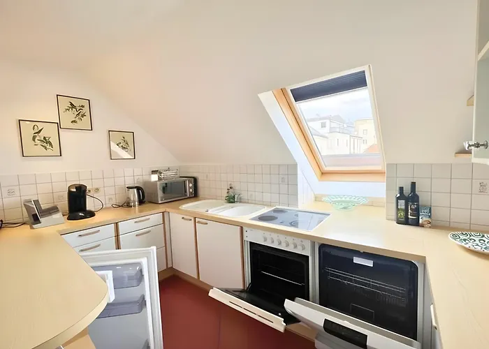 アパート Altstadt Maisonette Dg Mit Balkon Und Seeblick